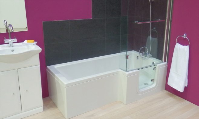 The Savanna Walk In Shower Bath